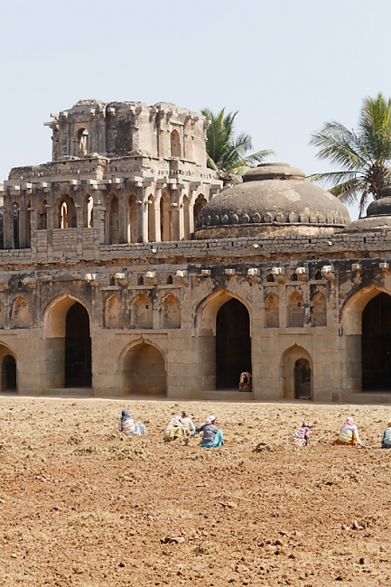 Hampi-Palais du lotus-029